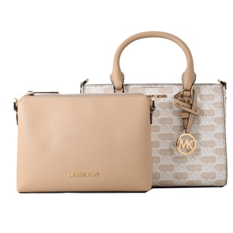 Torba Damska Michael Kors CHARLOTE Brązowy 23 x 17 x 11 cm