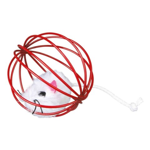 Zabawki Trixie Mouse in a Wire Ball Wielokolorowy Poliester