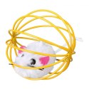 Zabawki Trixie Mouse in a Wire Ball Wielokolorowy Poliester