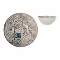 Miska La Mediterránea Grecia Porcelana Niebieski Brązowy Ø 16 x 7 cm (24 Sztuk)