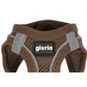 Szelki dla psa Gloria 31-34,6 cm Brązowy S 27-28 cm