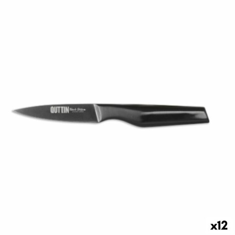 Nóż Obierak Quttin Black Edition 10,5 cm 1,8 mm (12 Sztuk)