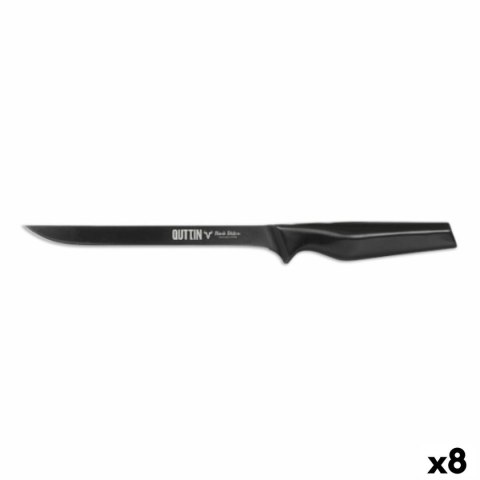 Nóż do Szynki Quttin Black Edition 16 cm 8 Sztuk