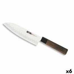 Nóż kuchenny Quttin Santoku Takamura 17 cm (6 Sztuk)