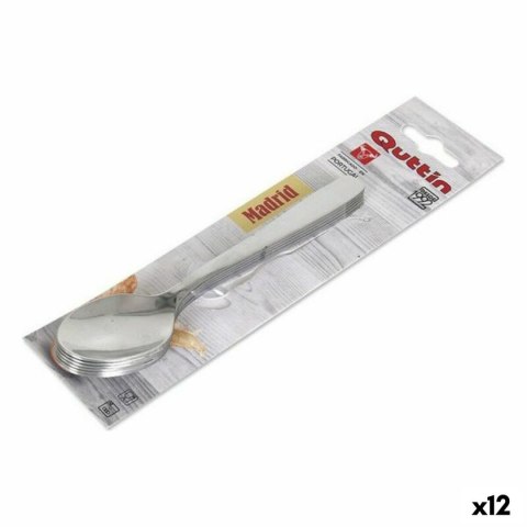 Zestaw łyżeczek do deseru Quttin Madrid (6 pcs) 6 Części (12 Sztuk)