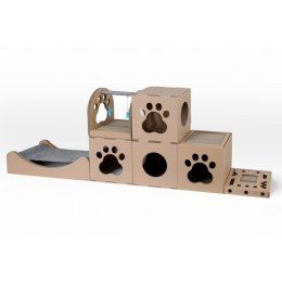 Drapak dla Kotów Carton+Pets Brąz Karton 34,5 x 4 x 34,5 cm