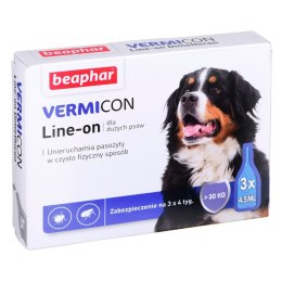 Przeciwpasożytnicze Beaphar VERMIcon Line-on Dog L Przeciwpasożytnicze