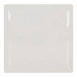 Półmisek Kuchenny La Mediterránea Elite Biały Ceramika Kwadratowy 30 x 30 x 2,5 cm (6 Sztuk)