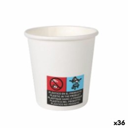 Zestaw kieliszków Algon Karton Jednorazowe Biały 36 Sztuk 80 ml (30 Części)