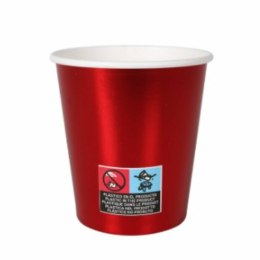 Zestaw kieliszków Algon Karton Jednorazowe Czerwony 36 Sztuk 200 ml (10 Części)