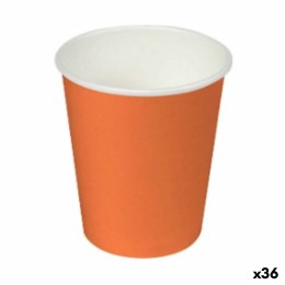 Zestaw kieliszków Algon Karton Jednorazowe Pomarańczowy 36 Sztuk (24 Części)