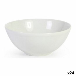 Zlewnia La Mediterránea Monaco Biały Ceramika 16 x 7 cm (24 Sztuk)