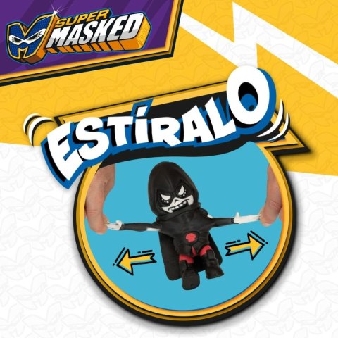 Figurki Superbohaterów Eolo Super Masked Whisper 11,5 x 15,5 x 6,5 cm Elastyczny (12 Sztuk)