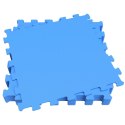 Puzzle dla dzieci Aktive Niebieski 9 Części Miękka Pianka EVA 50 x 0,4 x 50 cm (4 Sztuk)