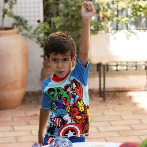 Koszulka kąpielowa The Avengers Niebieski - 4 lata