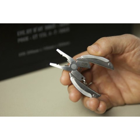 Wielozadaniowego noża True Scarab7 tu204k 7 w 1 Srebro