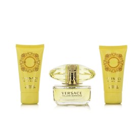 Zestaw Perfum dla Kobiet Versace EDT Yellow Diamond 3 Części