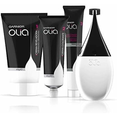 Farba bez Amoniaku Garnier Olia Ciemny Złoty Blond Nº 6.3-rubio oscuro dorado Nº 6,3 Rubio Oscuro Dorado Lote (1 Sztuk)