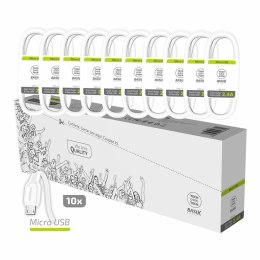 Kabel USB do Micro USB Tech One Tech Basik 1 m (10 Sztuk)