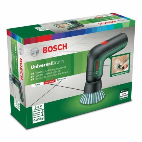 Narzędzie wielofunkcyjne BOSCH Universalbrush USB Szczotka Czarny 3,6 V