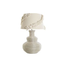 Lampa stołowa DKD Home Decor Biały Brązowy 50 W 220 V 42 x 42 x 70 cm
