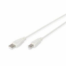 Kabel USB A na USB B Digitus AK-300105-030-E Beżowy 3 m