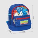 Plecak turystyczny Sonic Dziecięcy 25 x 27 x 16 cm Niebieski