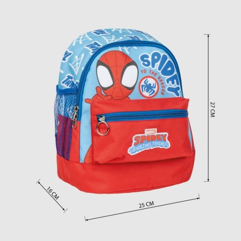Plecak turystyczny Spidey Dziecięcy 25 x 27 x 16 cm Czerwony 23 x 27 x 15 cm
