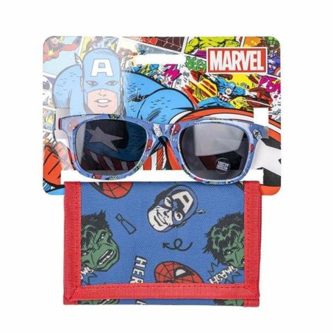 Sunglasses and Wallet Set The Avengers 2 Części Niebieski