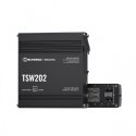 Przełącznik zarządzalny przemysłowy TSW202 2xSFP 8xPoE+ L2/L3