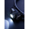 Latarka nagłowna LED Libox LB0106 Biały Czarny 250 Lm