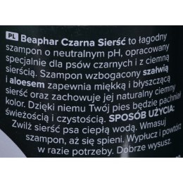 Szampon dla zwierząt domowych Beaphar Black coat 250 ml