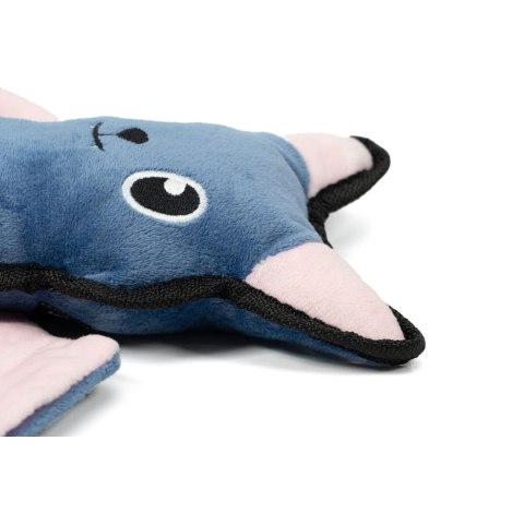 Zabawka Pluszowa dla psa Gloria black Poliester polipropylen Nietoperz