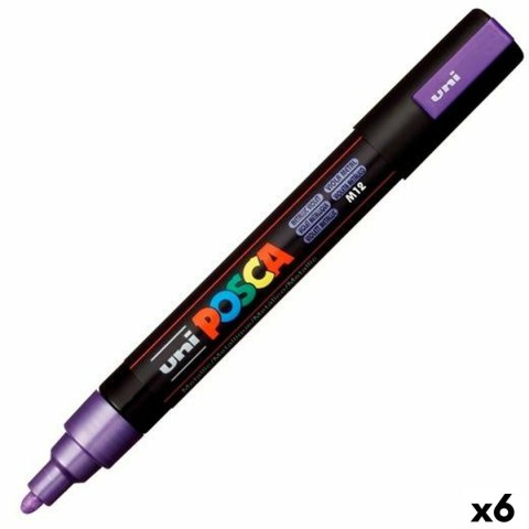 Mazaki POSCA PC-5M Fiolet (6 Sztuk)