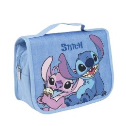 Neseser podróżny z wieszakiem Stitch Niebieski