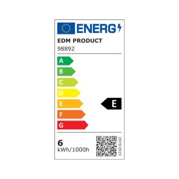Żarówka LED EDM Rurowy E 5,5 W E14 700 lm Ø 1,8 x 5,7 cm (3200 K)