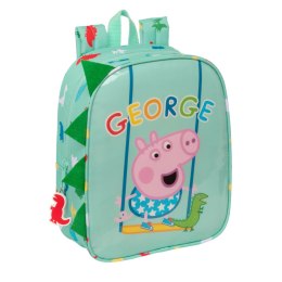 Plecak dziecięcy Peppa Pig George Kolor Zielony 22 x 27 x 10 cm