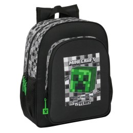 Plecak szkolny Minecraft Czarny Szary 32 X 38 X 12 cm