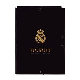 Folder Real Madrid C.F. Czarny A4
