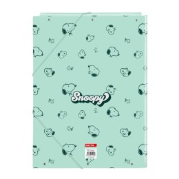 Folder Snoopy Groovy Kolor Zielony A4