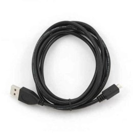 Kabel USB 2.0 A na Micro USB B GEMBIRD (3 m) Czarny - 3 m