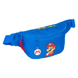 Saszetka na pasku Super Mario Play Niebieski Czerwony 23 x 12 x 9 cm