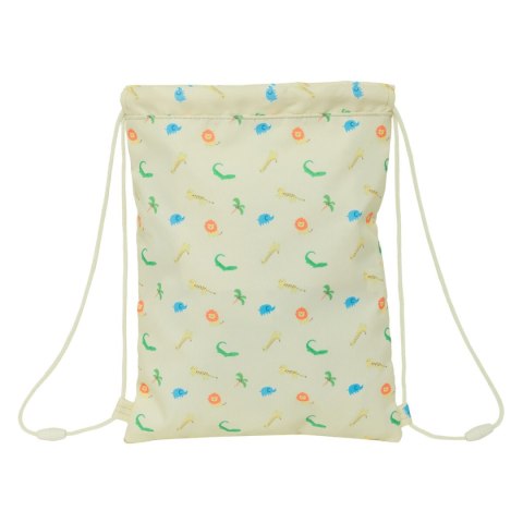 Worek na buty ze sznurkami Safta Selva Biały 26 x 34 x 1 cm
