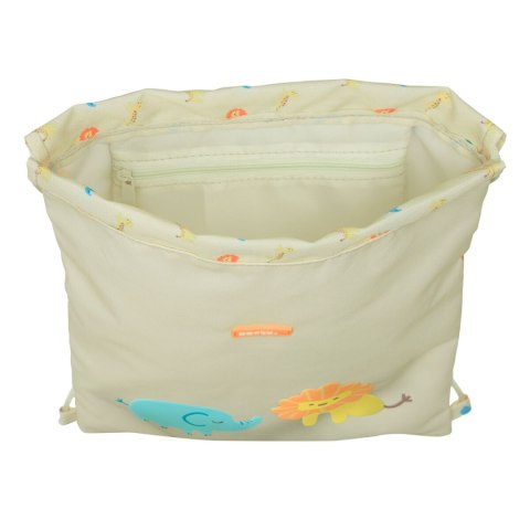 Worek na buty ze sznurkami Safta Selva Biały 26 x 34 x 1 cm