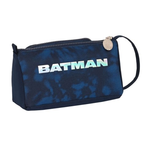 Etui szkolne z akcesoriami Batman Legendary Granatowy 20 x 11 x 8.5 cm (32 Części)