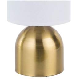 Lampa stołowa Versa Złoty Metal 14 x 25 x 14 cm