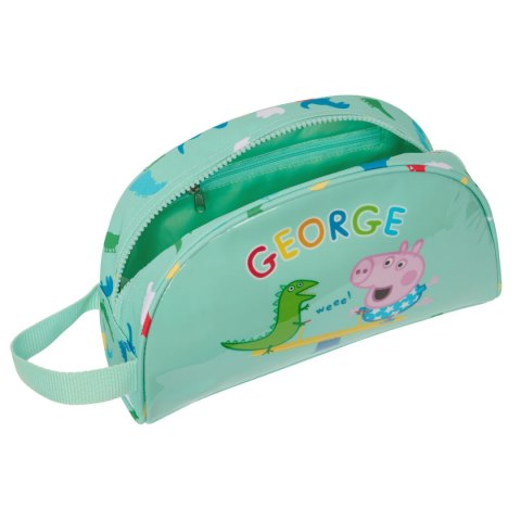 Neseser szkolny Peppa Pig George Mięta 26 x 16 x 9 cm