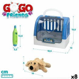Pluszowy Zwierzak GoGo Friends 18,5 x 15,5 x 13 cm (8 Sztuk)