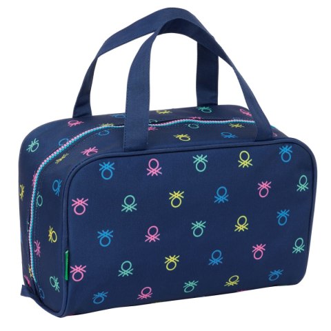 Neseser szkolny Benetton Cool Granatowy 31 x 14 x 19 cm