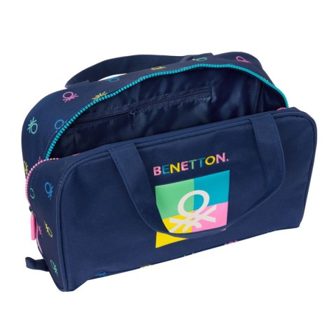 Neseser szkolny Benetton Cool Granatowy 31 x 14 x 19 cm